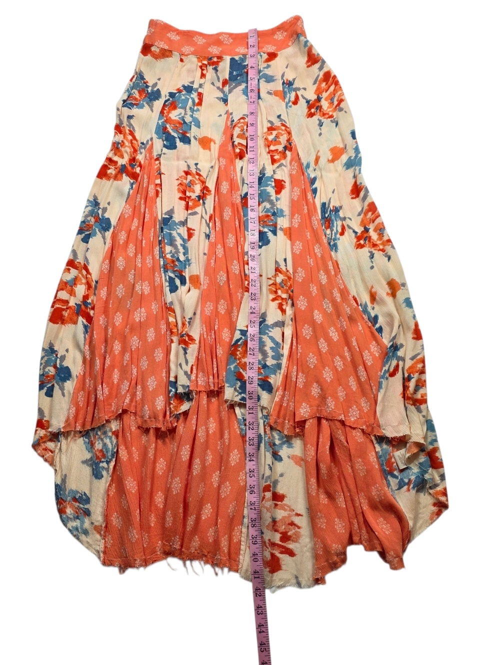 Free People Show Off Your Skirt Gauze boho high low midi maxi - Picture 5 of 13
